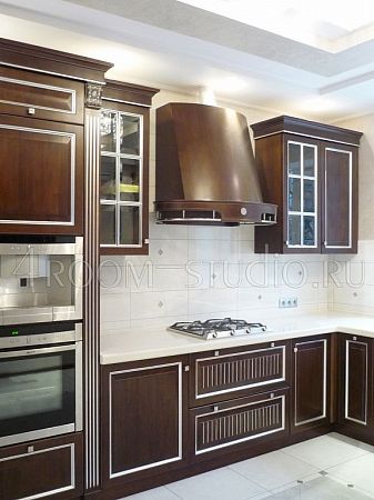 Кухня в таунхаусе по ул. Тульская.