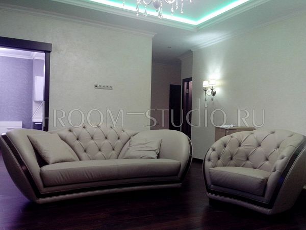 Гостиная в квартире по ул.Ленина