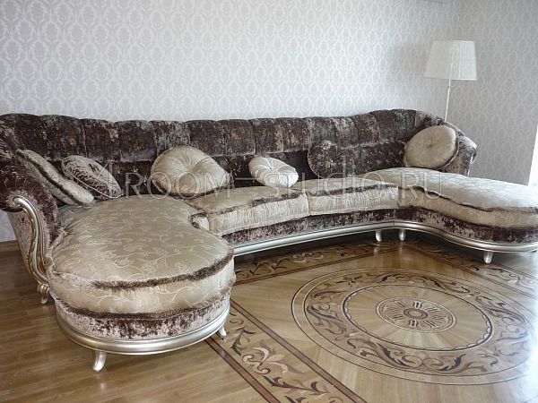 Гостиная в таунхаусе по ул. Тульская.