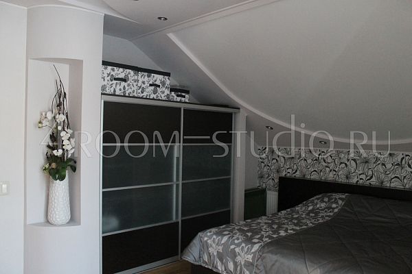 Встроенный шкаф-купе в доме пос. Новиково (Капитан)