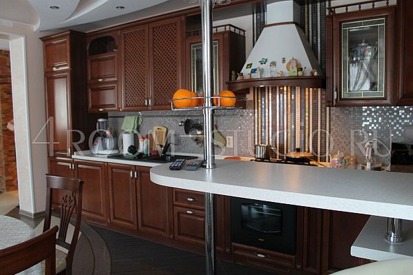 Кухня в доме пос. Новиково (Капитан)